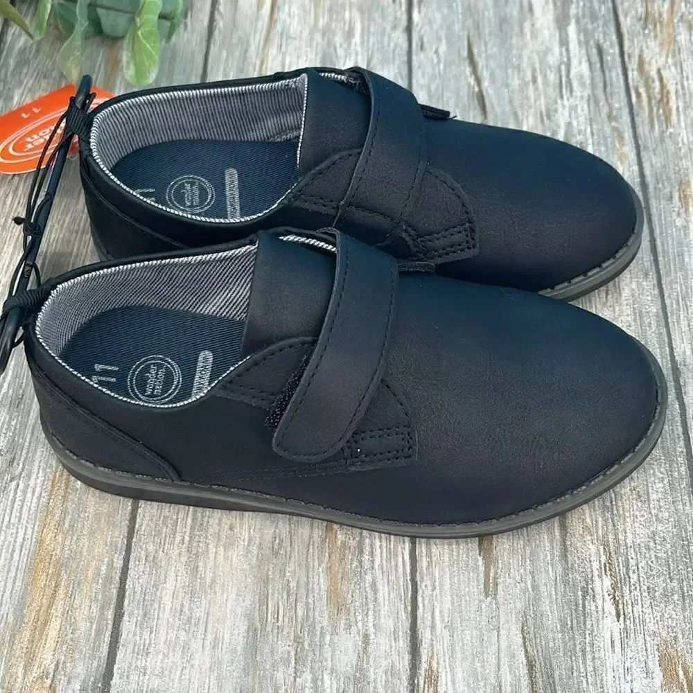 Toddler Boys Black Oxford Dress Shoes Size 11